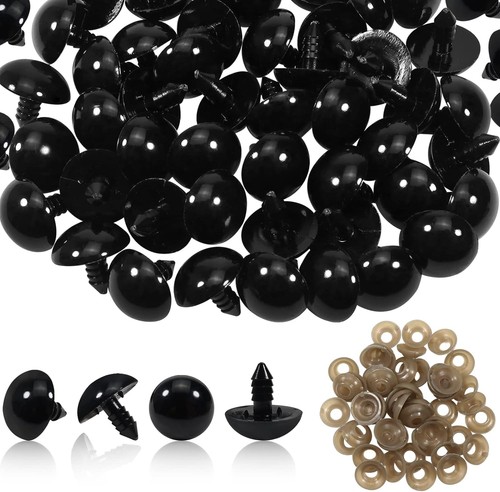 Sicherheitsaugen 20mm schwarz - sicherheitsaugen,