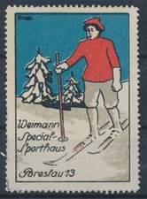 731468) Werbevignette Weimann Special Sporthaus Breslau Schlesien 