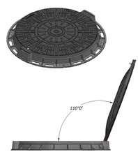 Schachtdeckel Kl.A15 DN600 SW