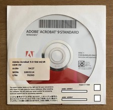 Adobe Acrobat 9 Standard OEM Vollversion deutsch für Windows