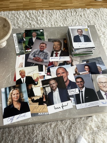 Autogrammsammlung politik - politik,