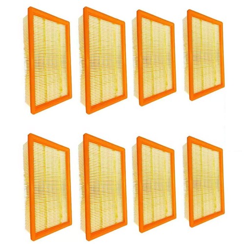 Flachfilter für kärcher - 8x,