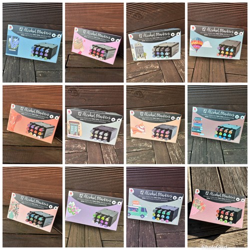 Twin marker 12er stapelbox - marker,