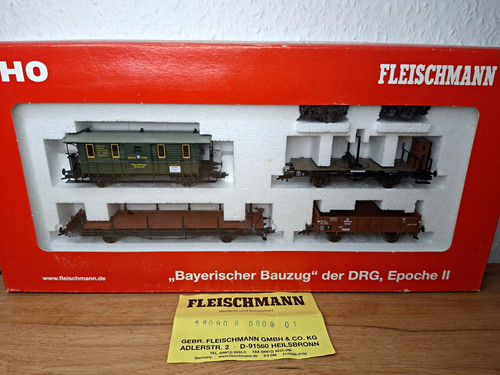 Fleischmann güterwagen set - fleischmann, güterwagen-set