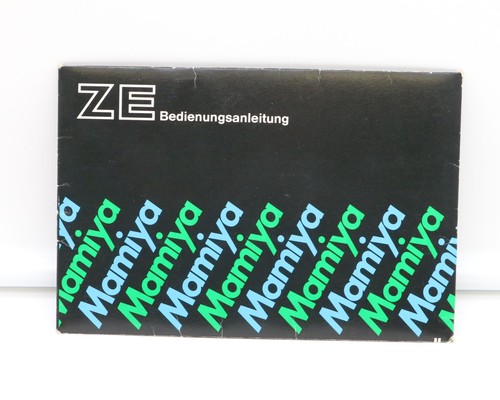 Mamiya bedienungsanleitung - mamiya,