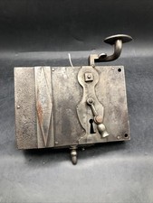 Schweres riesiges Biedermeier Empire Louis Seize Schloss mit Schlüssel [251117]