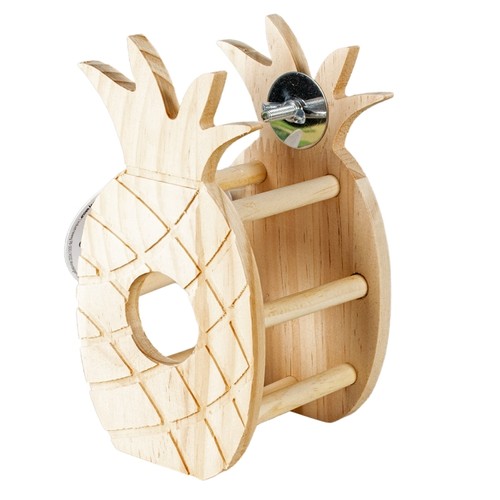 Duvoplus holz heuraufe - holz-heuraufe, ananas