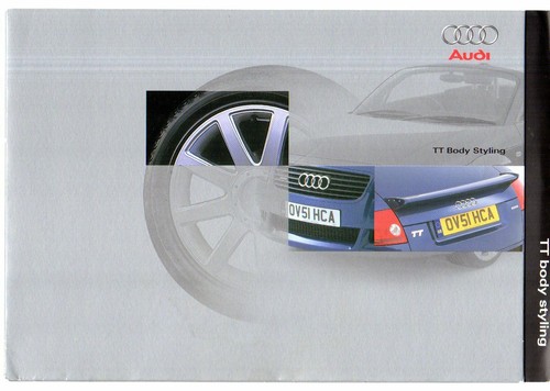 Audi 225 zubehör body - tt,