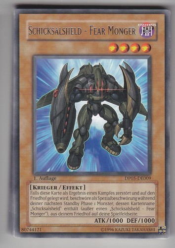 Schicksalsheld fear - yu-gi-oh,