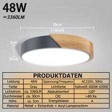 48W 60W 96W LED Deckenleuchte