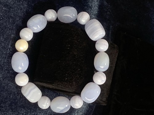 Royelle chalcedon armband - chalcedon,