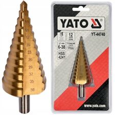 Stufenbohrer HSS TiN Bohrer Kegelbohrer Schälbohrer 6-38mm Konusbohrer YATO