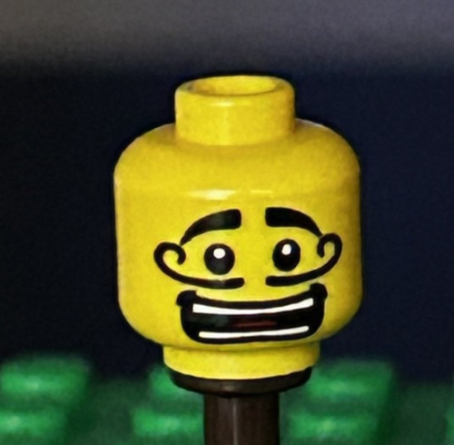 Lego figuren kopf - kopf, zirkus