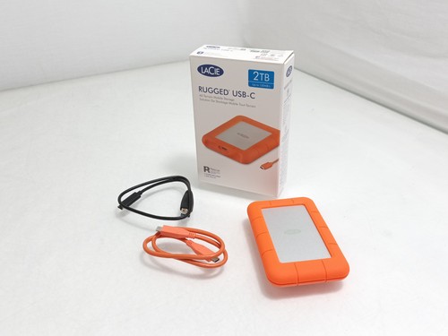 Lacie rugged usb 2tb - usb-c,