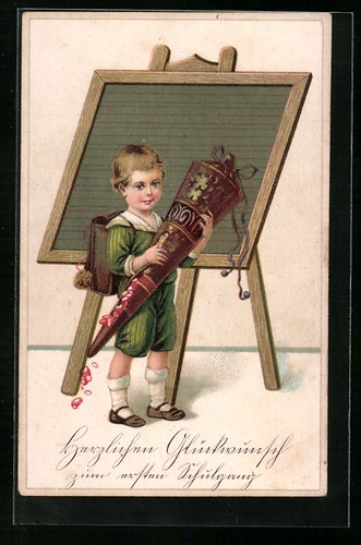 Ansichtskarte glückwunsch zum - glückwunsch,