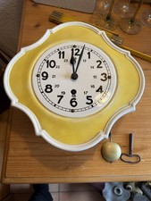 Antike Küchenuhr Porzellan