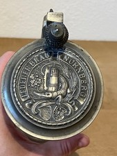 0,5l Bierkrug Glaskrug Glas  Krug Brauerei Lederer Bräu Nürnberg