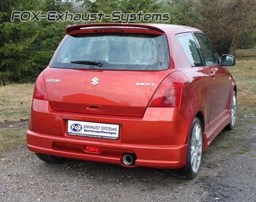 Sportauspuff suzuki swift 3 - ,