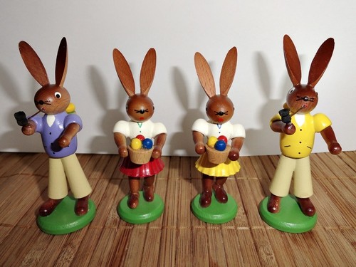 Vintage osterhasen figuren - vintage,