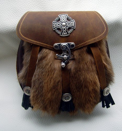 Sporran leder kilt tasche - sporran, leder-kilt-tasche