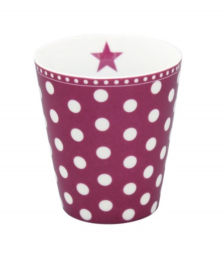 Becher dots pflaume hm179 - dots,