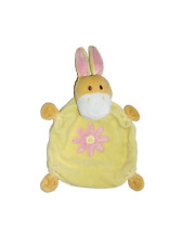 ESEL Pferd gelb & rosa Ernsting's Topolino Schnuffeltuch Schmusetuch Kuscheltuch