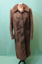Lamm Fell Mantel Leder