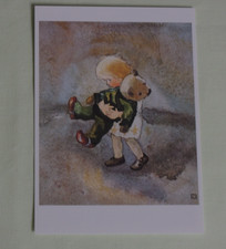 1x Postkarten Mili Weber