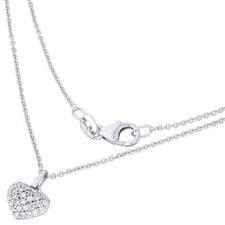 Chain with heart pendant