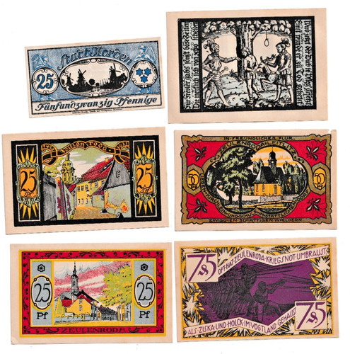 Notgeld stück inv 504 - notgeld, 6