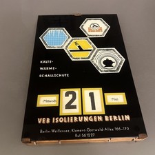 DREHKALENDER DAUERKALENDER DDR