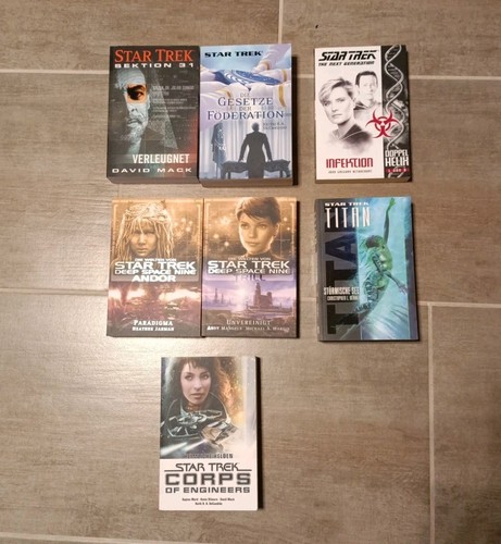 Star trek konvolut romane - trek,