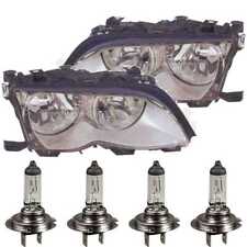 Halogen Scheinwerfer Set für BMW Typ 3 / E46 09.01-> H7/H7 mit Motor 56741464