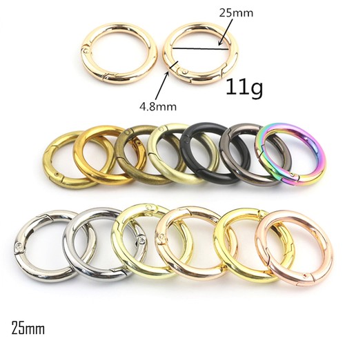 Ring rund karabinerhaken - ring,