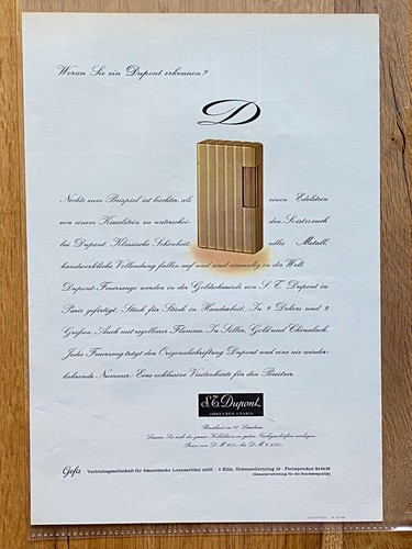 1966 dupont feuerzeug - 1966,