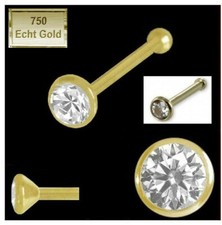 Nasenstecker echt Gold 750 2,5