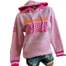 Zwillingsherz Sweatshirt Pullover Reif für die Insel Rosa S bis XXL (1 470) NEU