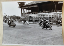 Foto Motorsport Motorrad Rennsport, NSU DKW Norton, Beschreibung s. Rückseite.