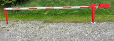 schrankenanlage Schlagbaum Wegsperre Schranke bis zu 5 Meter Top wie NEU