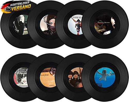 Stück schallplatten - 8,