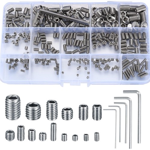 Madenschrauben set 300 stück - madenschrauben,