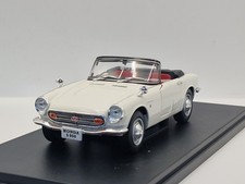 Honda S800 Cabrio 1966 weiß Modellauto 1:24 Whitebox