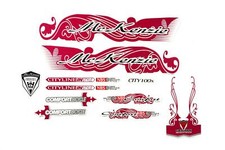 Fahrrad DEKOR Satz Aufkleber