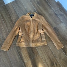 Lederjacke Damen Street One Cognac/hellbraun Gr. 42