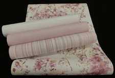 37816-)  Vliestapete "Attractive" Landhaus Blumen Design beere rosé weiss gelb
