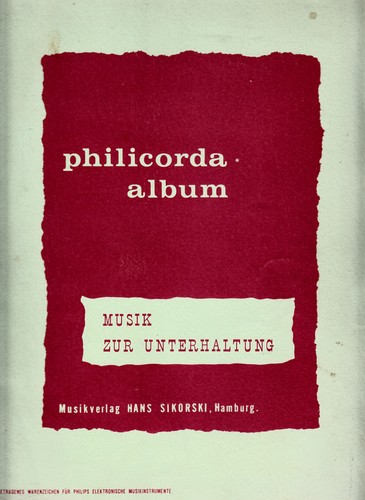 Noten philicorda album - , musik