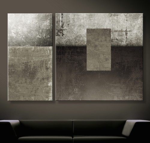 Abstrakt leinwand bild - abstrakt,