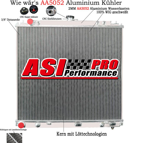 Reihe kühler für - für, nissan