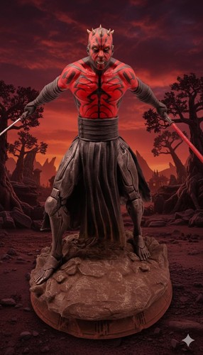 Darth maul dunkel - dunkel, lichtschwert