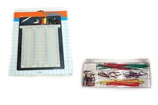 Steckboard mit 2390 Kontakten und 140 Drahtbrücken - Breadboard Steckplatine